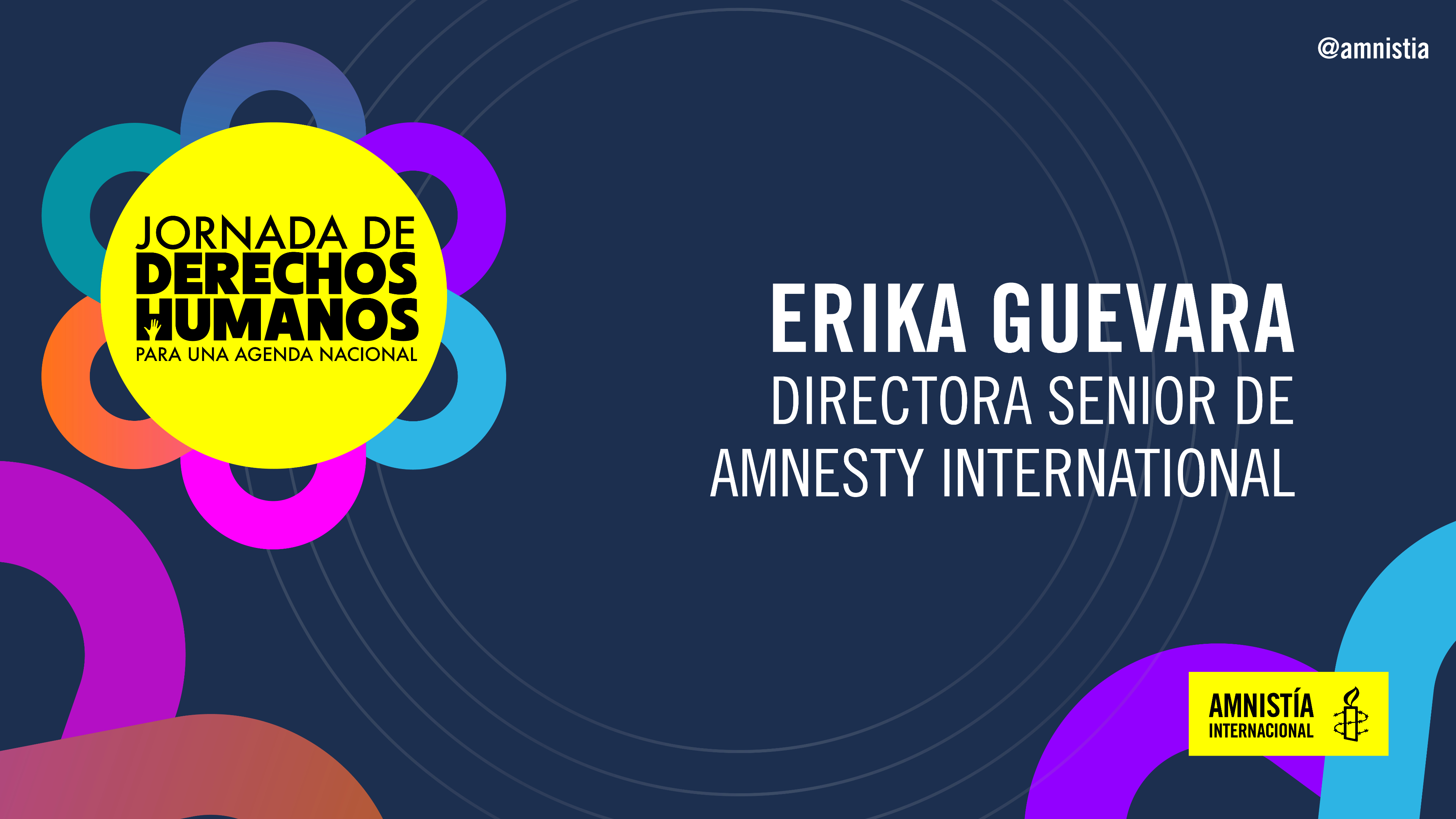Mensaje de Erika Guevara